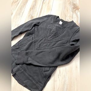 Black Ivivva mixed media sweatshirt size 8